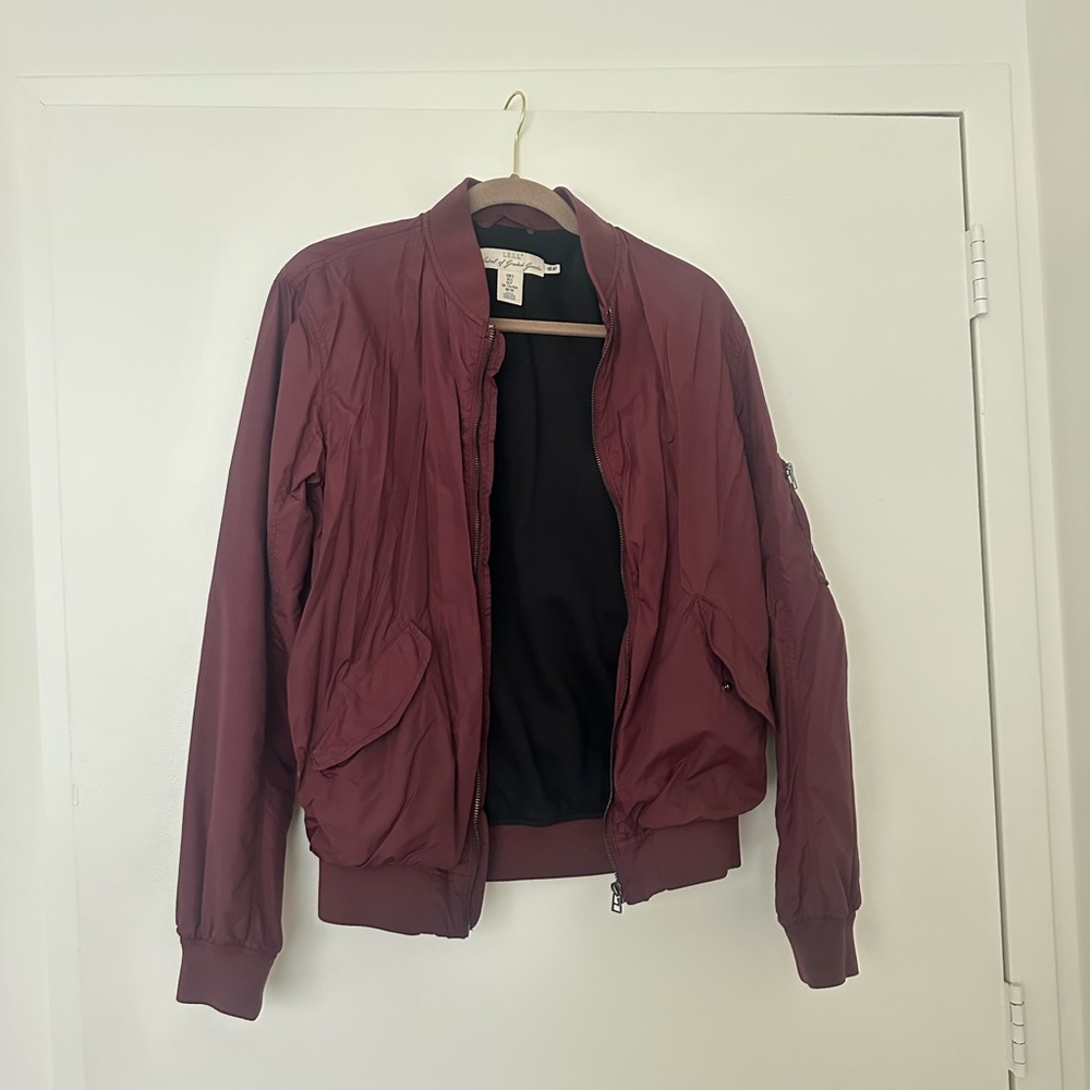 H&M Label of Graded Goods Jacket - Burgundy